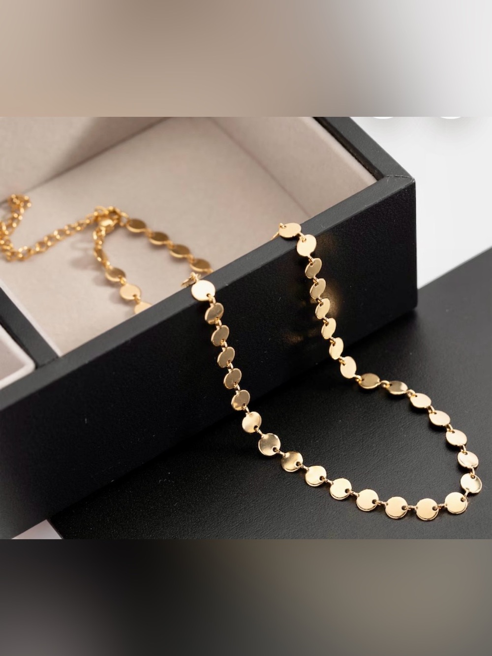 14K Gold Plated Choker. NWT